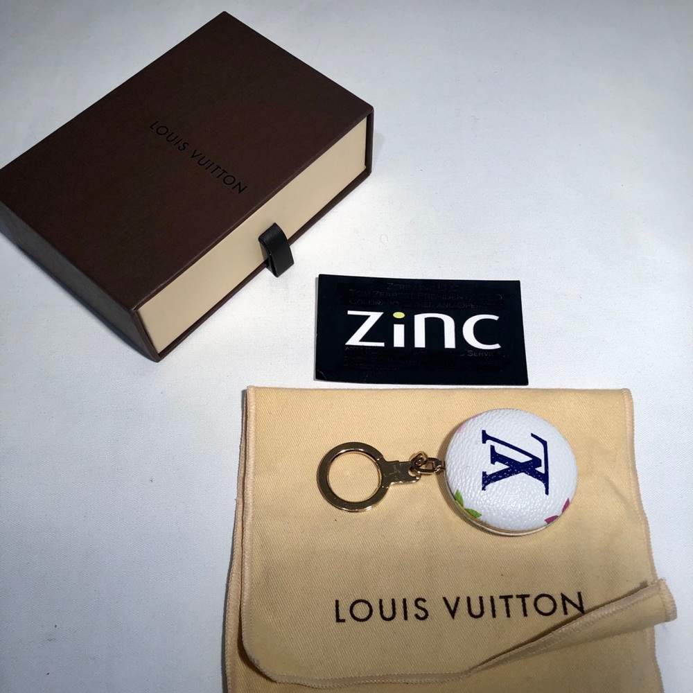 Louis Vuitton White Multicolor Astropil Bagcharm